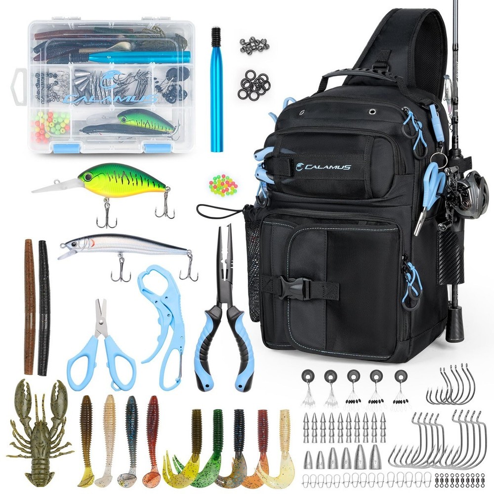 Calamus GearMaster Fishing Sling Tackle Bag Tool Set SLGCOBK