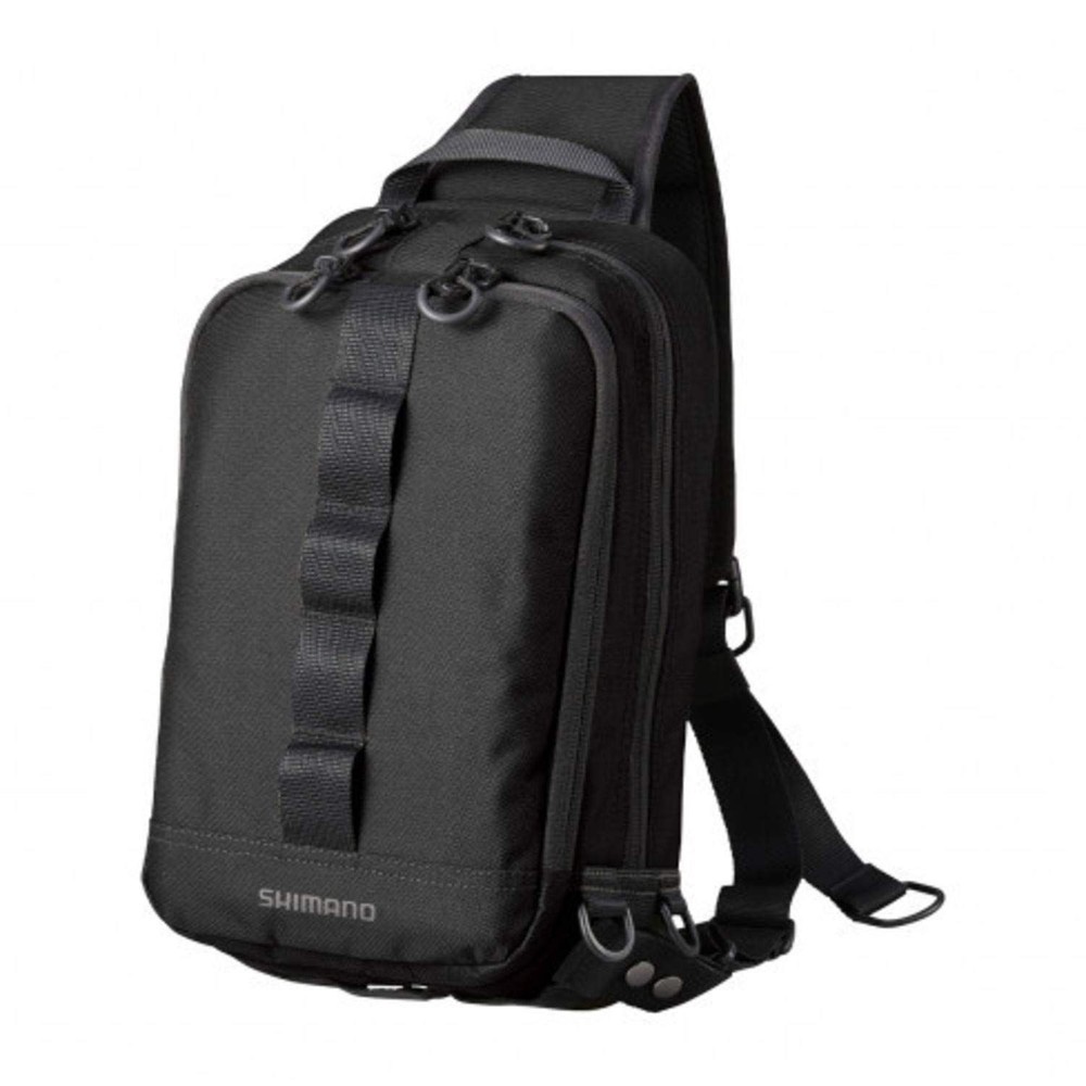 Color Black Size M Shimano (SHIMANO) Sling Shoulder Bag BS 025T Black M