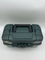 PLANO 2 tray Tacklebox # 6202-78 Hunter Green/Gray Made In Usa