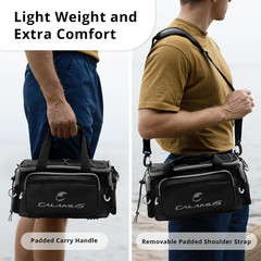 Fishing Tackle Bags – Saltwater & Freshwater Fishing Bags – Rip-Stop PE – Padded