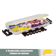 Waterproof Fishing Tackle Storage Box, 9.125″ L x 4.875″ W x 1.5″ H, StowAway