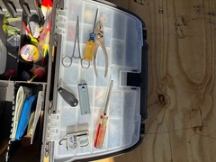Plano Guide Series Three Level Tackle Box with Lures, Tools and Contents