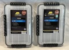 LOT OF 2 NEW PLANO 3640-10 GUIDE SERIES WATERPROOF STOWAWAY TACKLE BOX/CASE