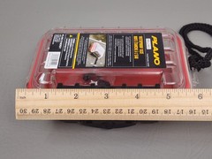 Plano Small Waterproof Case 6.5″ x 4.67″ x 2″ Red/Clear 1449-00 Polycarbonate