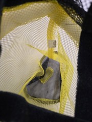Mesh, Weighted, Floating Bait Bag. Used in Alumacraft fishing boats.