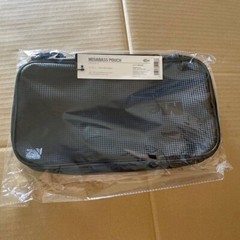 Megabass Bag Pouch Case L 16×30cm Black Logo Fishing Sports Japan
