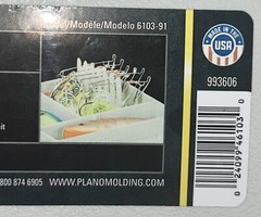 Vintage PLANO Model 6103-91 Tackle Box with 3 Tier Folding Trays Green Beige