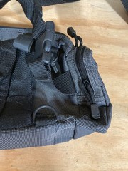 Hodgman Fishing Tackle Waist Bag – Grey – Hip Pack – Nylon – Gorpcore