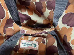 Hodgman Large Camo Fishing Hunting Duffel Gear Bag Multi Pocket