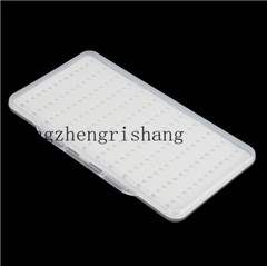 Slim Clear Foam Plastic Fly Fishing Box Holders Case Flies Holder Storage Lures