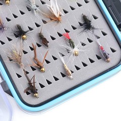 Versatile Waterproof Fly Box – Double-Sided Foam Storage for Fishing Adventures