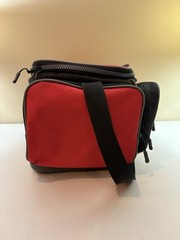 Plano PLABW460 3600 Weekend Series DLX Softsider Polyester Tackle Case Red Black