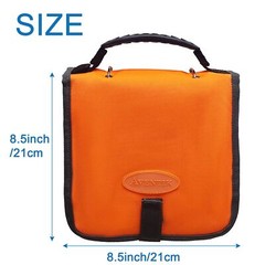 Aventik Fishing Tackle Binder Bait Storage Soft Bait Binder Bag 10 Sleeve