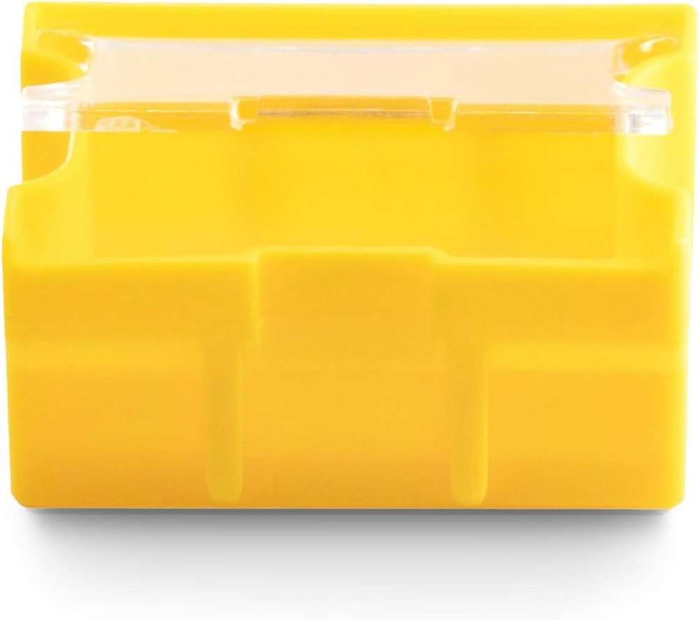 Plano Edge Terminal Small Hook Retainer Box, 3-Pack, Tackle Storage, Yellow, Inc
