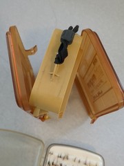 Lot 80 Fly Fishing Flies + 3 Plano Mini Tackle Boxes 3213 Magnum