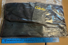 NWT New CABELA’s Pro Fishing Team BOTTOM BOUNCER TACKLE BAG Black 93533-CB