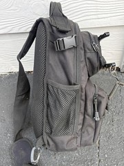 Kastking Blowbak Tactical Fishing Sling Bag Black Tackle Storage Carry Case