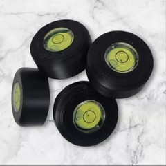 4 X NEW 36MM LARGE Spirit Level Threaded Screw In | Fishing Box Part 3/8 BSF
