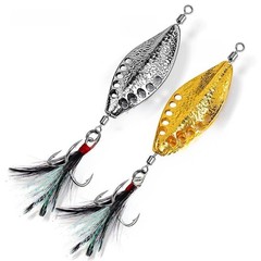 For Proberos Compatible Metal Spoon Lure 3.5g 5g 7g 10g 15g Gold Silver