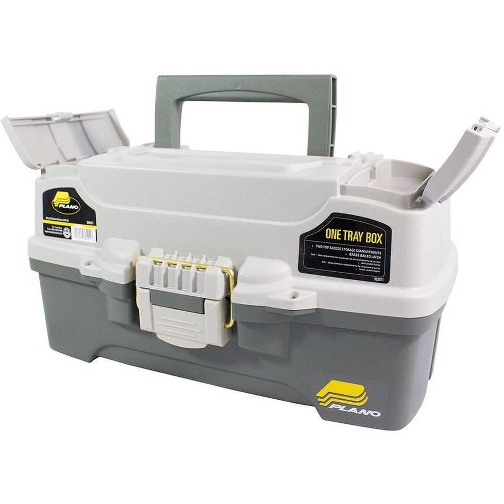 6201 One-Tray Tackle Box, Bait Storage, Extending Cantilever-tray Design