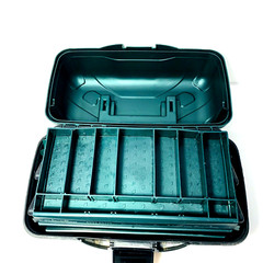 Flambeau Outdoors 2-Tray – Classic Tackle Box – Green & Black