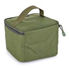 600D Oxford Cloth Spinning Reel Storage Bag Square Baitcasting Tackle Handbag