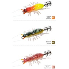 UV Glow Squid Jig 5.5cm 8.9g TPE Soft Legs and Rattling Beads for Night Fishing