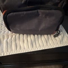 Ready2Fish R2F-SSTB Tackle Bag Gray Black Orange Waterproof Pocket Compartments