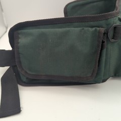 Eagle Claw Large Utility Belt Fanny Pack Green Fishing Outdoor Hiking Tackle Bag