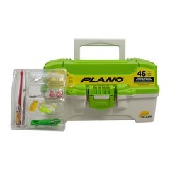 Complete Fishing Tackle Box Kit with Tray for All Your Fishing Gear