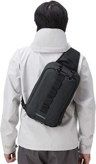 SHIMANO Sling Shoulder Bag BS-025T Crossbody Body Bag Black Size M New