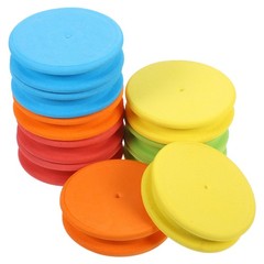 10Pcs Eva Foam Fishing Line Storage Spools Durable Colorful Fishing Accessories