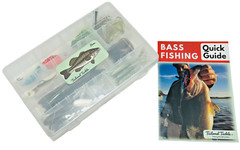 Tailored Tackle Bass Fishing Kit 77Pc Gear Box Bait Lure Spinner Jigs Worm Hooks