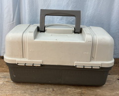 VTG Plano #6103 Green & Gray 30 Compartment 3 Tier Tackle Box