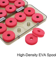 16-Pc Water-Resistant Fishing Foam Spools & Line Organizer – Compact & Durable