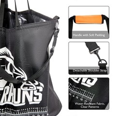 Waterproof Fish Weigh-In Bag with Detachable Mesh Liner, 18″ Measuring Scale, Pa