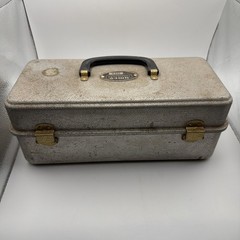 Vintage UMCO 102A Aluminum Tackle Box Full of Fishing Tackle