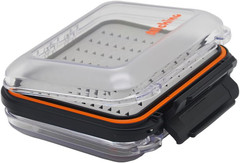 Small Fly Box for Fly Files Ice Jig Box Fly Box for Fly Fishing (Grey Foam Inser