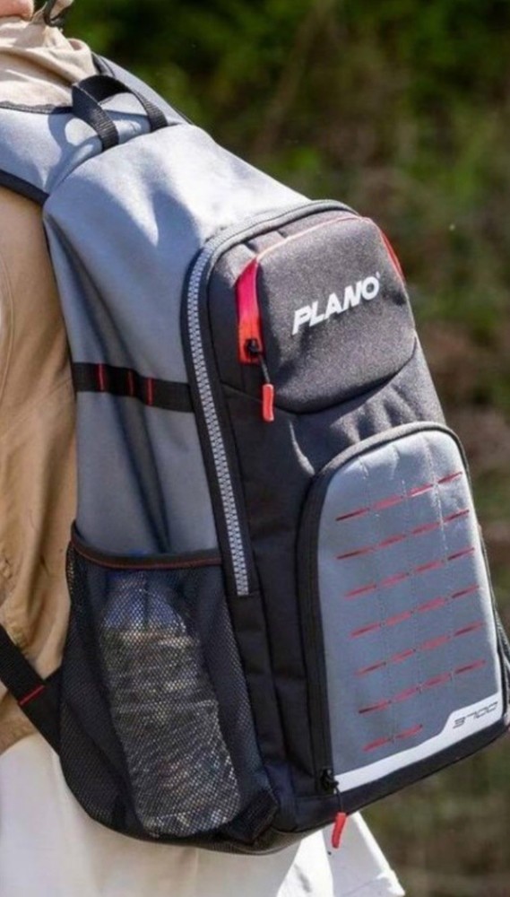 Plank Fishing Back Pack Used 1x Tackle Bag Fishing Gear Bag Approximately 11×18