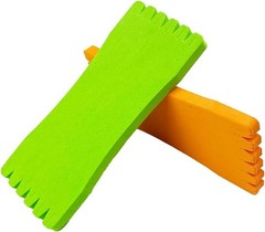 Pack of 10 EVA Foam Fishing Leader Line Organizer Wallet – Tangle-Free Solution