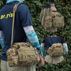 Versatile Fishing Tackle Bag with 60 Lure Kit – Ideal for All Fishing Adventures