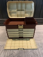 Plano 758 Large Tackle Box Storage Fishing 4 Drawer