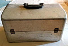 Vintage My Buddy Tacklemaster Alum. 4-Tray Tackle Box With Contents