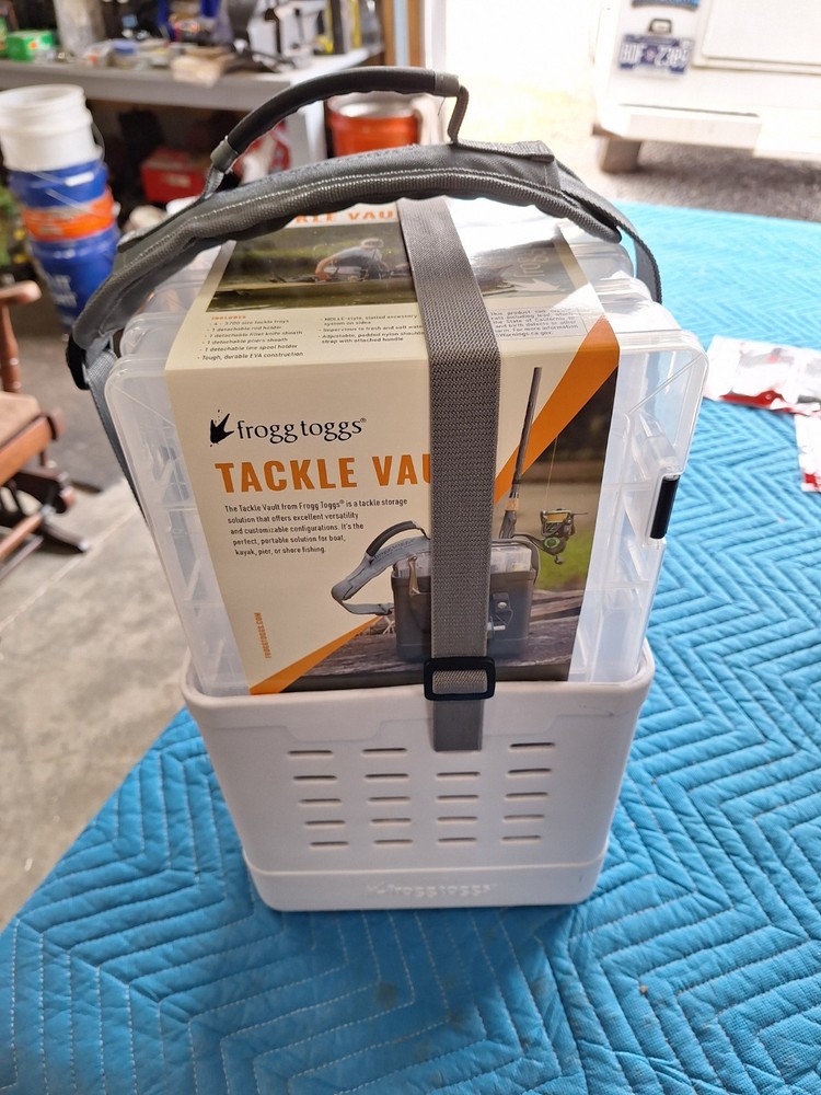 Frogg Toggs Tackle Vault Tackle Box For Kayak Portable