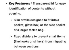 Plano Original Stowaway 3400 7 Fixed Compartments 3449-87