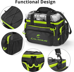 Fishing Tackle Bags – Saltwater or Freshwater Fishing Bags – Rip-Stop PE – Padde
