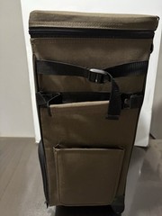 Plano Rolling Tackle Box 23” Gear Suitcase Bag Military Green Extendable Handle