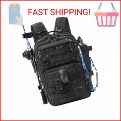 FishingPepo Fishing Backpack Fishing Tackle Storage Bag Fishing Gear and Equipme