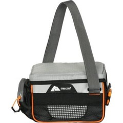 Fishing Tackle Bag 3 Storage Trays Quick-Latch Mesh Pocket Adjustable Strap New