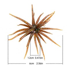 For Sea Urchin Style Fishing Lure 6cm 1.7g for Bass Mandarin Fish For Sea Bream